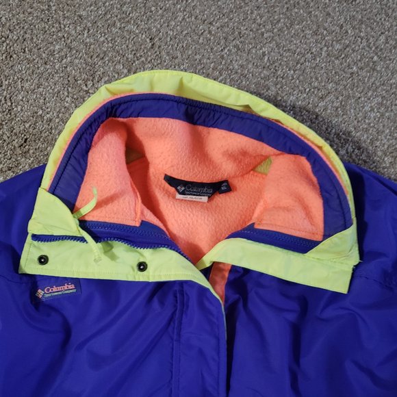 Vintage Columbia Bugaboo Women's Size XL Jacket With Removable Fleece - Picture 3 of 14